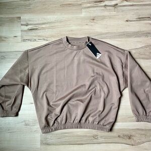 Adidas crewneck Brown Sweater